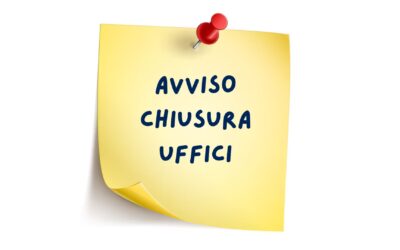 CHIUSURA UFFICI